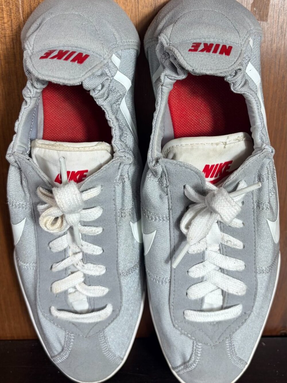 Nike Womens Tenkay Low Medium Grey/White Sz 11 - 429886-200 - Picture 9 of 10